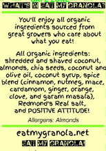 Load image into Gallery viewer, Almond Chai Granola