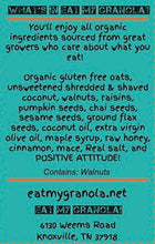 Load image into Gallery viewer, Walnut Raisin Granola